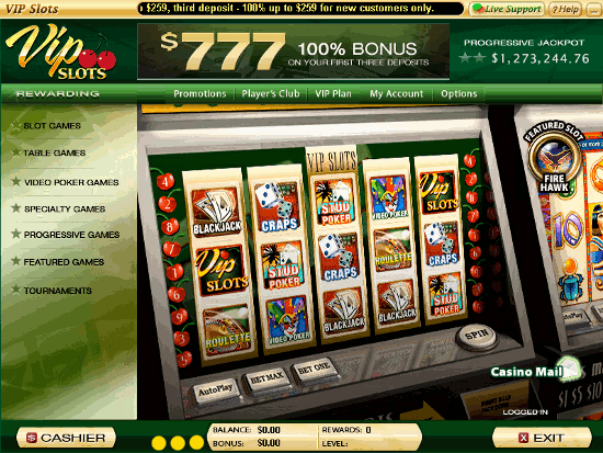 Vegas Technology Casino Guide - Step 4 - Claiming A Bonus