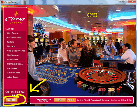 Playtech Casino Guide - Step 3 - Making A Deposit